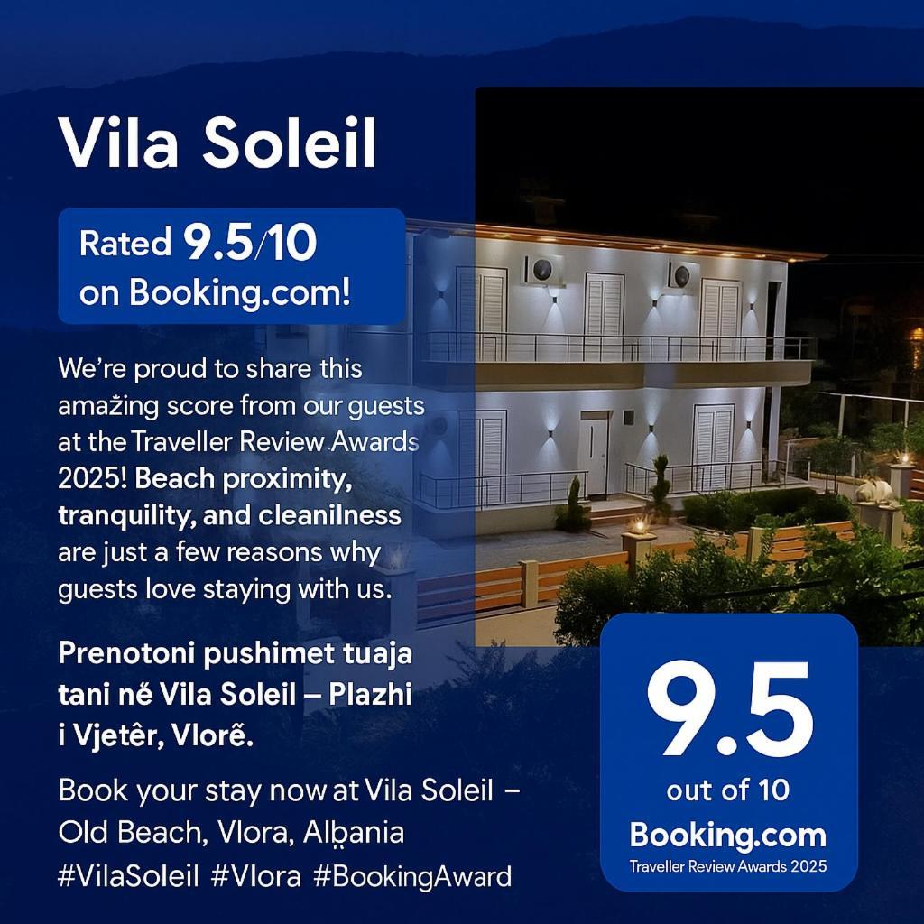 Vila Soleil Vlorë Екстериор снимка